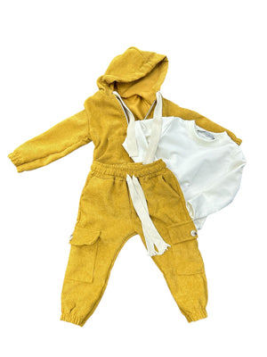 Completo cargo velluto