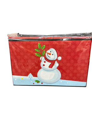 Panca contenitore natalizia