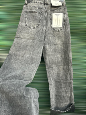 Jeans zampa piegone