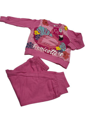 Pigiama neonata Fenicottero