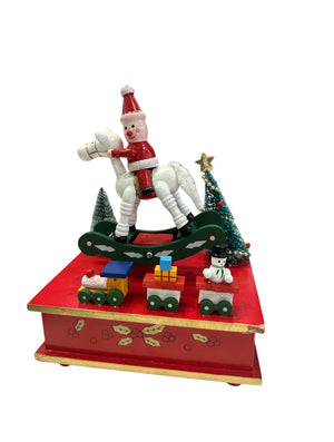 Carillon con cavallo natalizio