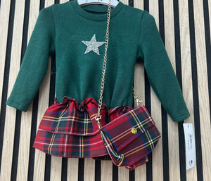 Vestitino neonata con borsetta