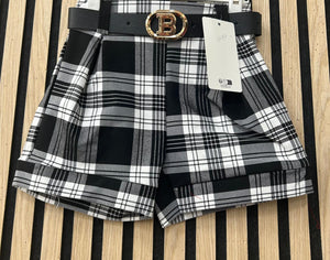 Pantaloncino bimba scozzese