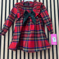 Vestito bimba scozzese