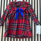 Vestito bimba scozzese