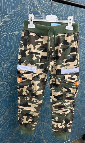 Tuta cargo mimetica bimbo