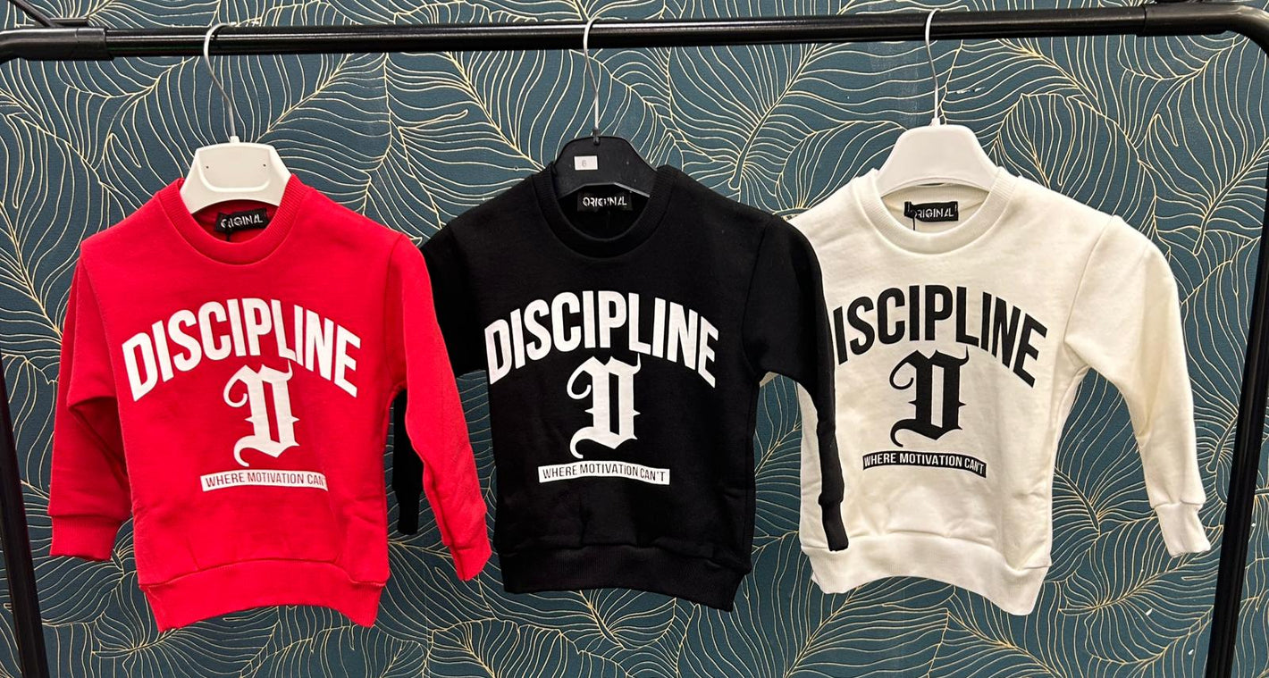 Felpa neonato Discipline