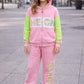 Tuta neon bimba