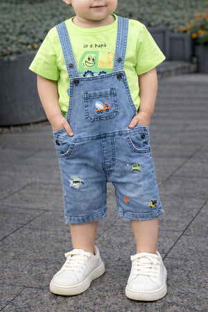 Salopette neonato fantasie