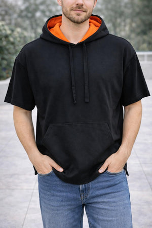 Felpa uomo mezza manica