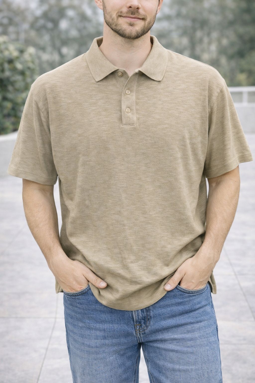 Polo uomo in filo