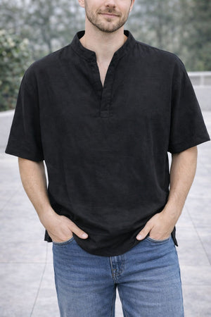 Camicia uomo mezza manica