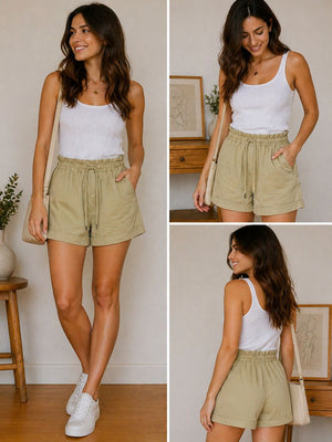 Pantaloncino donna elastico