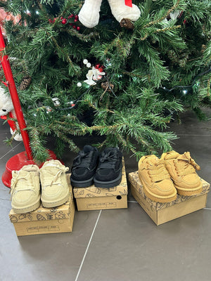 Scarpe bimbo con pellicciotto