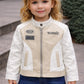 Giubbino in pelle bimba
