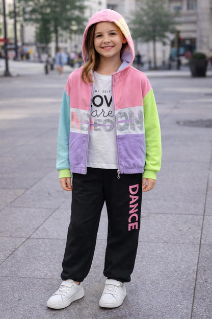 Tuta neon bimba
