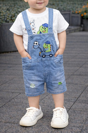 Salopette neonato fantasie